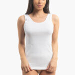 A.A UNDERWEAR Φανελάκι Plus Φαρδιά Τιράντα Cotton Λευκό