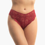 AA-UNDERWEAR Brazil Lace Plus Κιλοτάκι Μπορντό