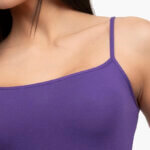 Α.A UNDERWEAR Φανελάκι Λεπτή Τιράντα γυναικείο Cotton - Modal Μοβ - Image 6