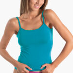Α.A UNDERWEAR Φανελάκι Λεπτή Τιράντα γυναικείο Cotton - Modal Τιρκουάζ