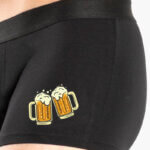 AA-UNDERWEAR Boxer Ανδρικό cotton-modal Μαύρο Beer - Image 2