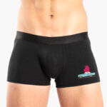 AA-UNDERWEAR Boxer Ανδρικό cotton-modal Μαύρο με στάμπα Car - Image 3