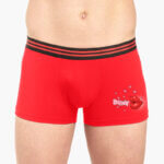 AA-UNDERWEAR Boxer Ανδρικό cotton-modal Κόκκινο Kiss