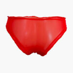 AA-UNDERWEAR Brazil Κιλοτάκι Φρου-Φρου από Τούλι, Κόκκινο - Image 2