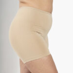 AA-UNDERWEAR Long mini κιλότα με πόδι Plus Cotton Μπεζ